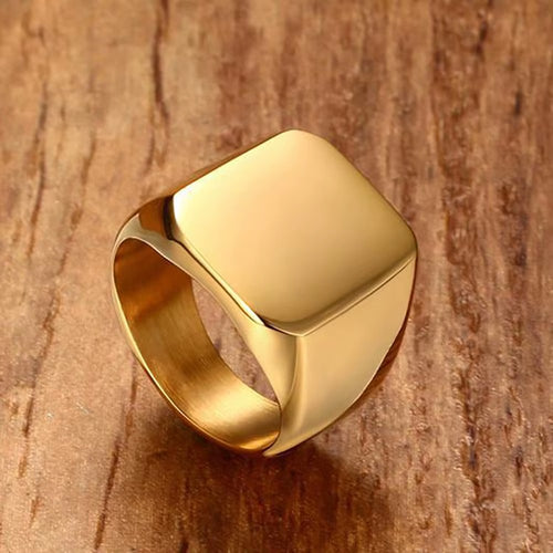 Anello da Incidere in Acciaio – Il Tuo Messaggio