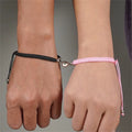 Bracciali di Coppia con Cuori Magnetici – Set di 2