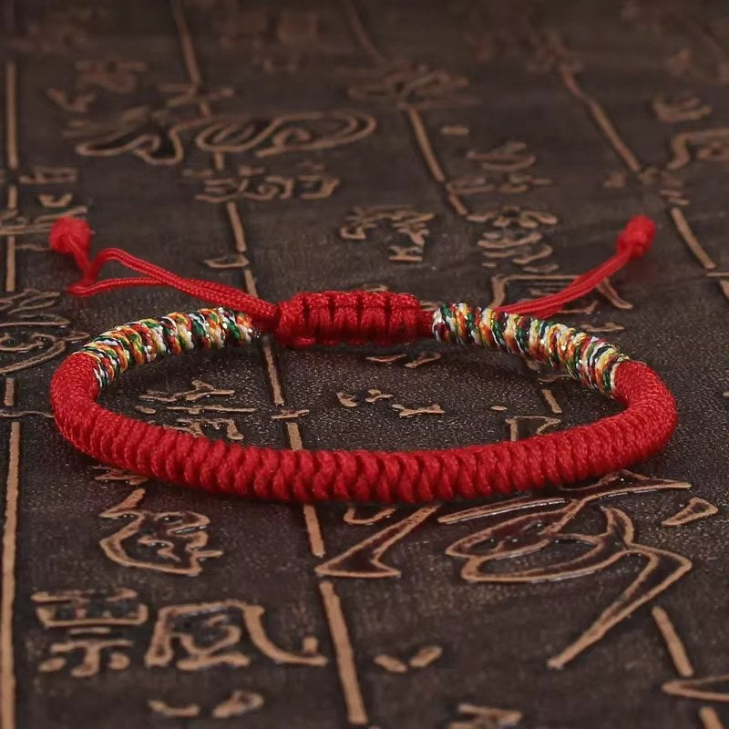 Bracciale Filo Rosso Tibetano – Fortuna e Legame