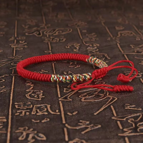 Bracciale Filo Rosso Tibetano – Fortuna e Legame