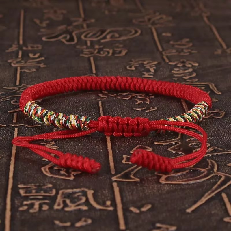 Bracciale Filo Rosso Tibetano – Fortuna e Legame